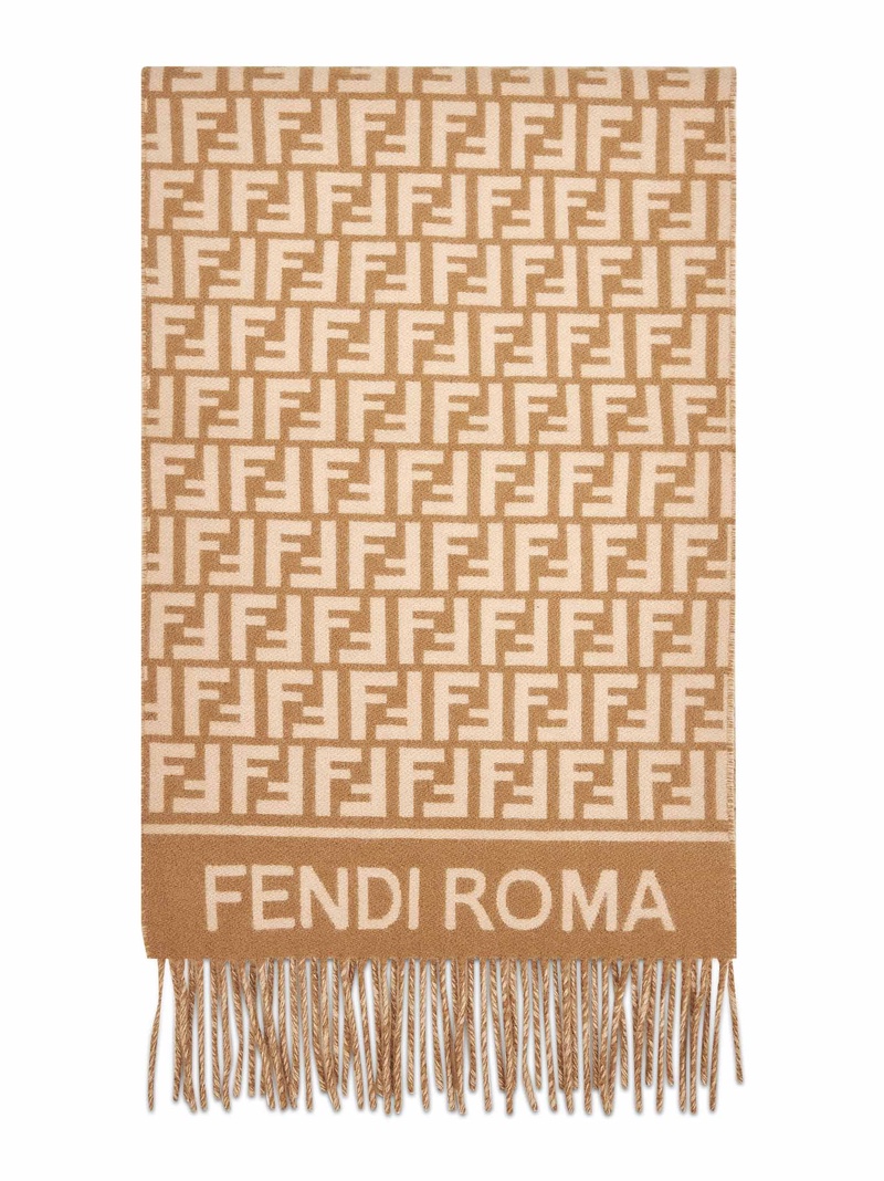 Fendi Scarfs Camel