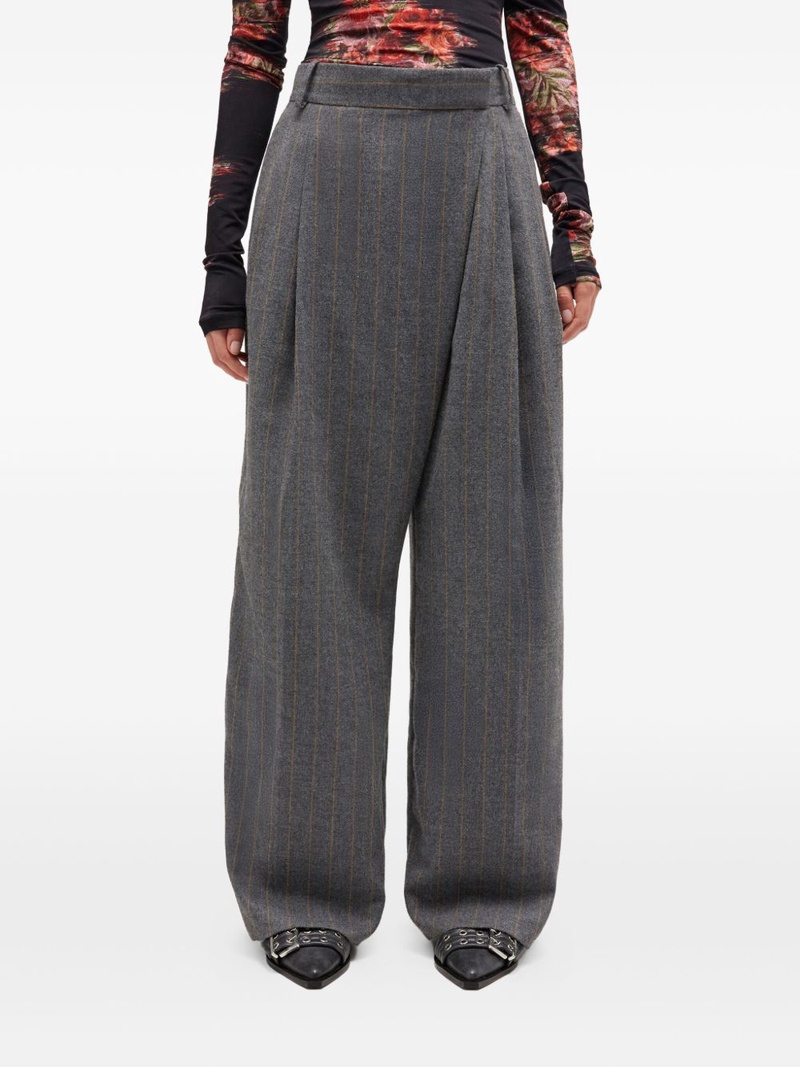 GANNI Trousers Grey