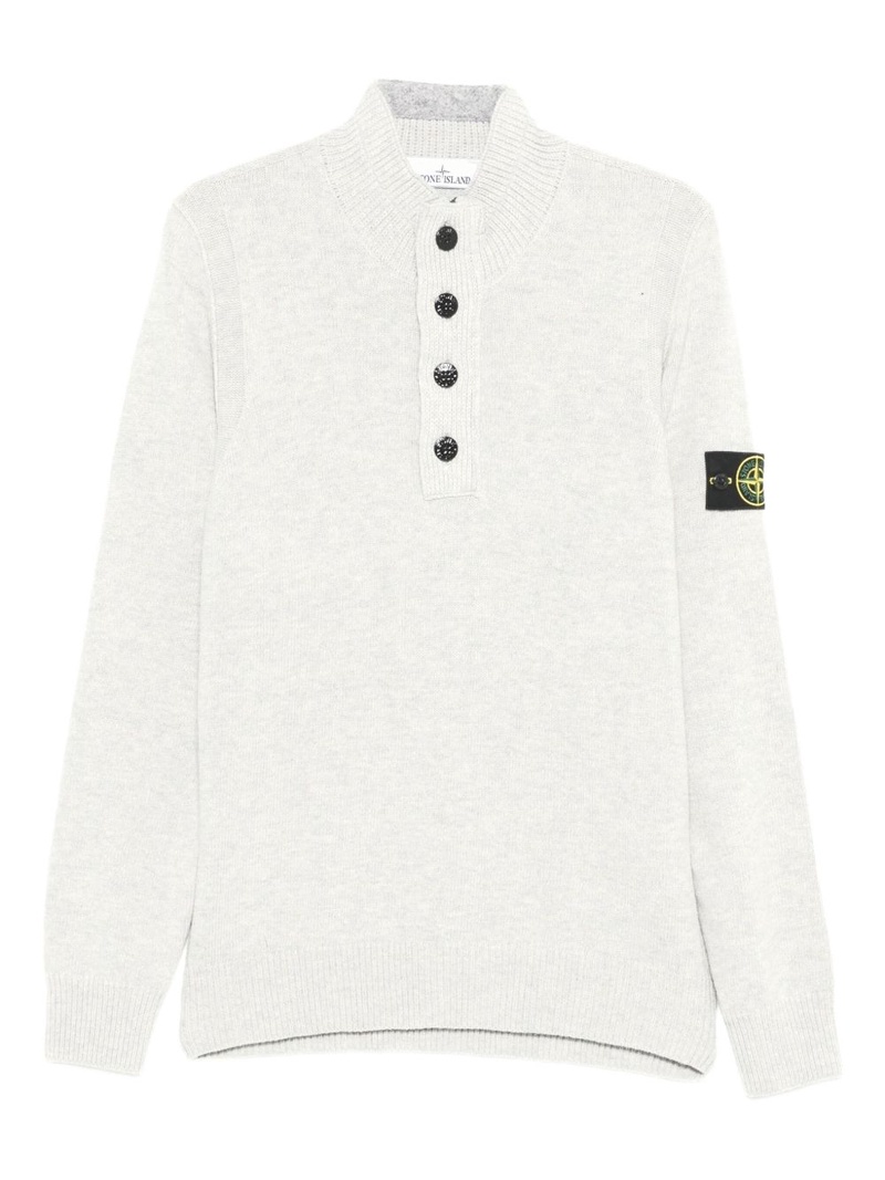 Stone Island Sweaters Ivory