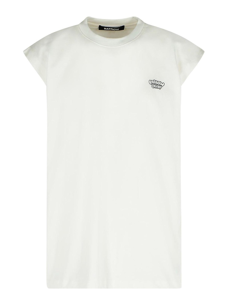 Tシャツ・カットソー BARROW Men T-shirt White S5BWUATH090 110 BARROW Men T-shirt White S5BWUATH090 110 (Barrow/Tシャツ