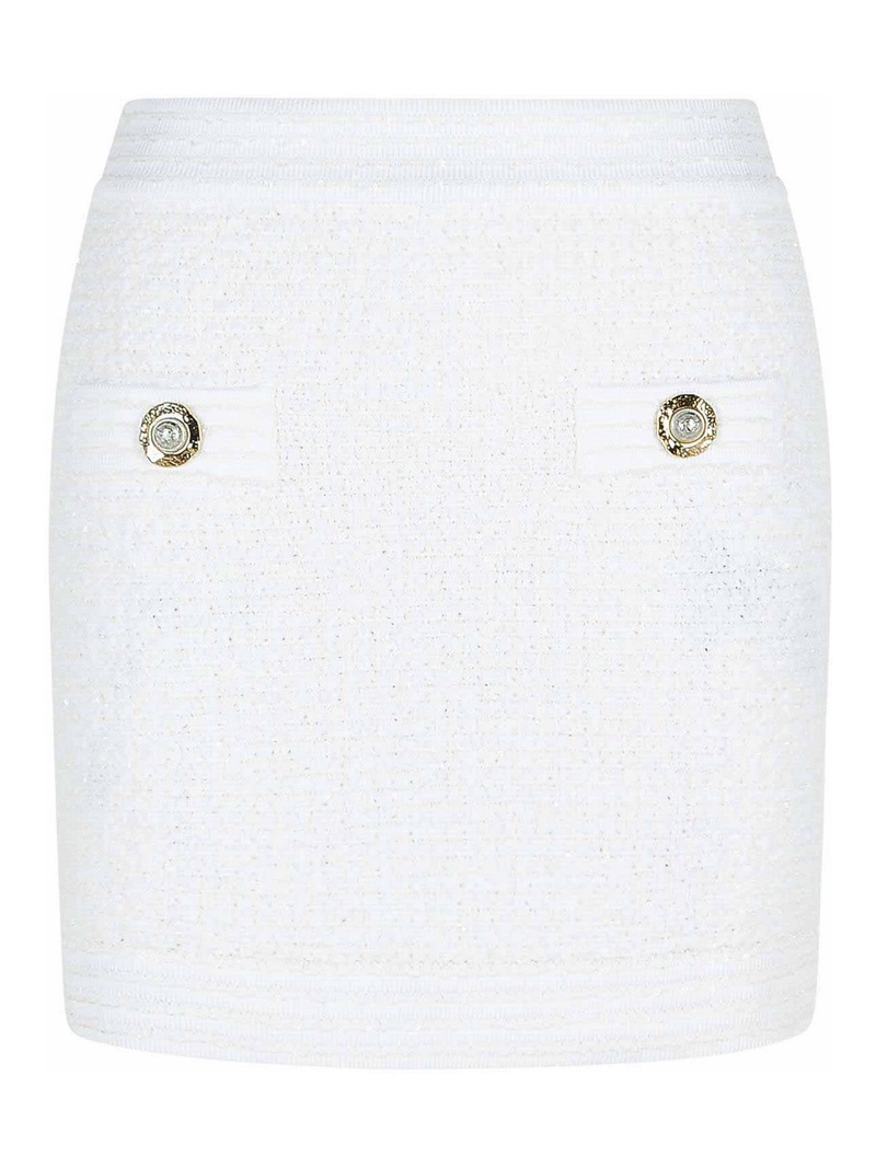スカート Balmain 'Nastro ' Skirt Balmain 'nastro balmain' skirt available on julian-fashion