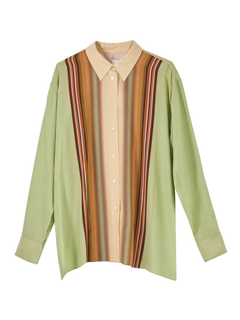 Summer multiple silk shirt