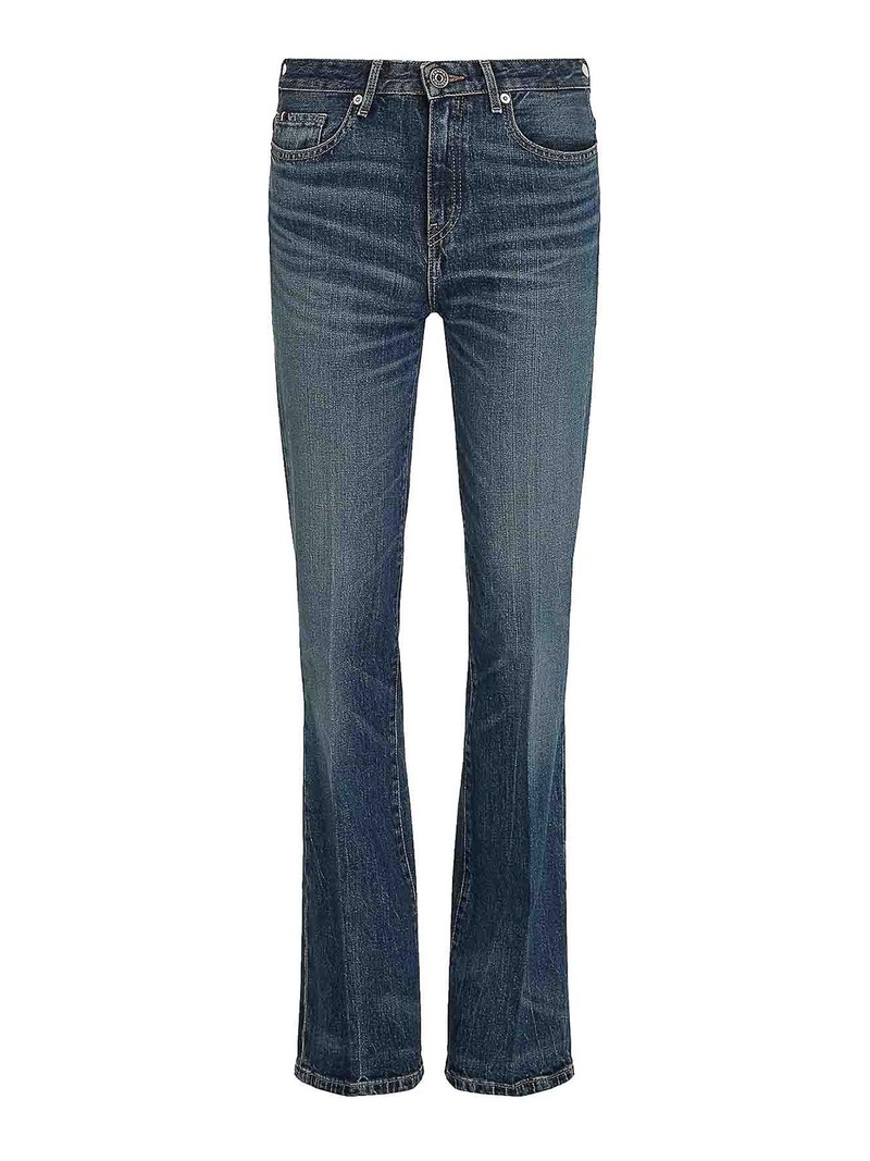 デニム・ジーパン MARINE SERRE SS23 JEANS IN DENIM (P009SS23WU_DENCO000406) MARINE SERRE SS23 JEANS IN DENIM (P009SS23WU_DENCO000406