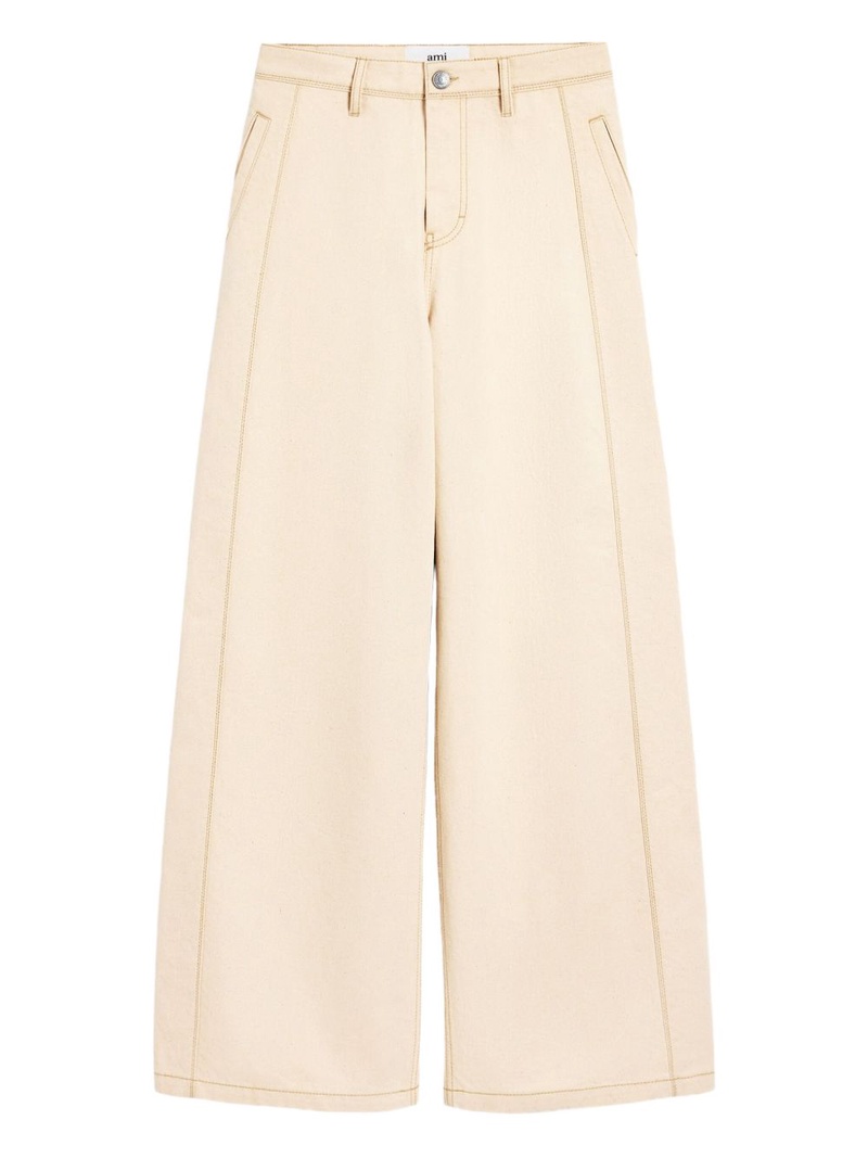 Ami Trousers Beige