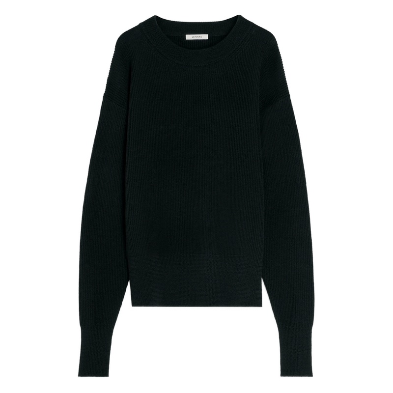 Ribbed wool sweater