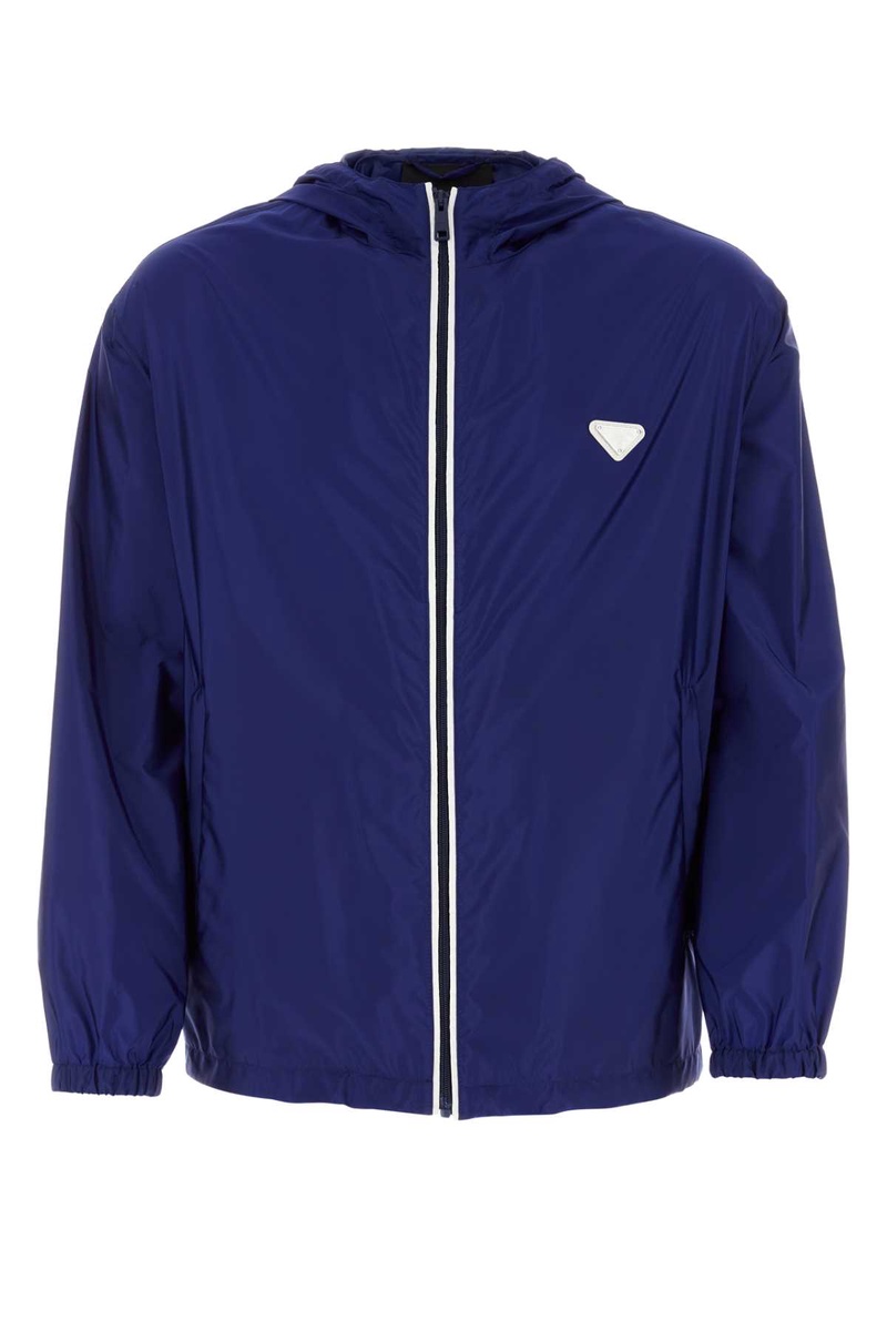 Blue Re-Nylon windbreaker