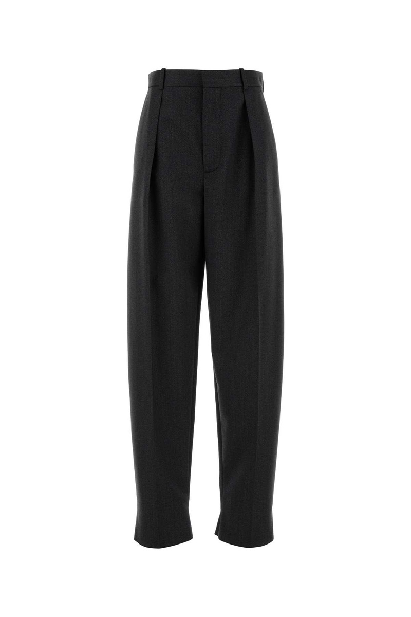 Charcoal twill pant