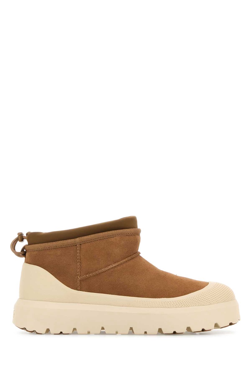 Biscuit suede Ultra Mini Weather Hybrid ankle boots