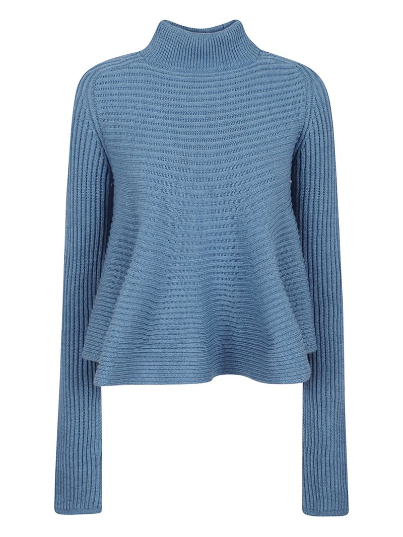 SportMax  Sweaters Clear Blue