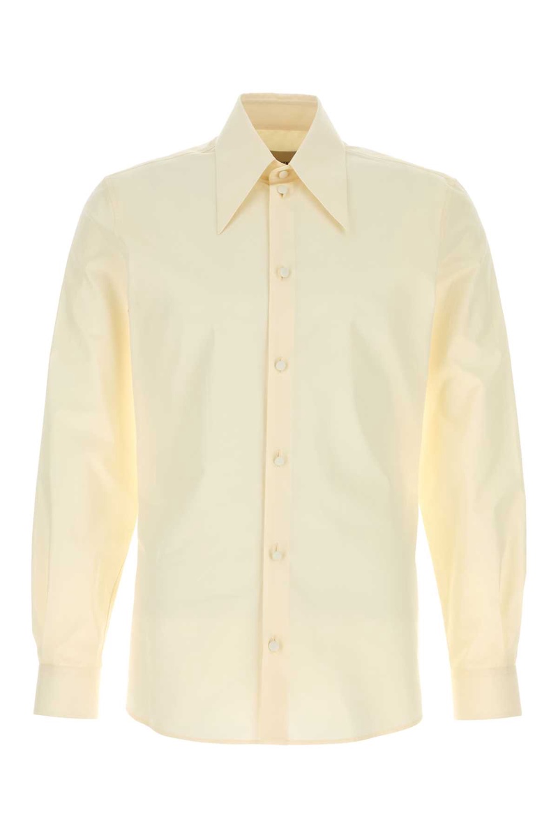 Cream poplin shirt
