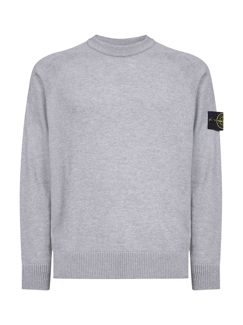 Stone Island Sweaters Grey