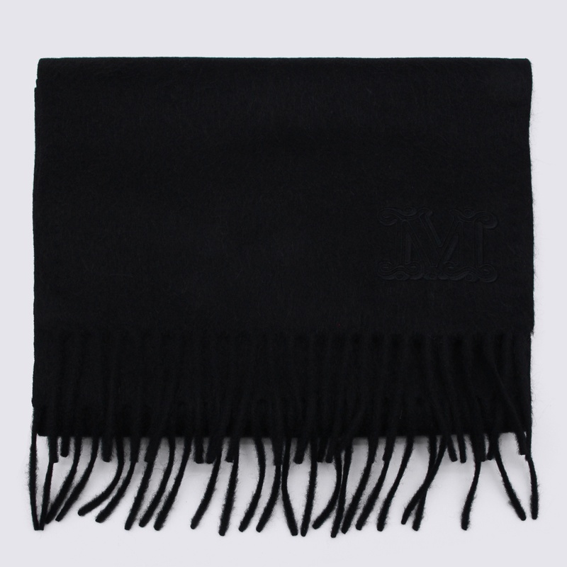 Max Mara Scarfs Black