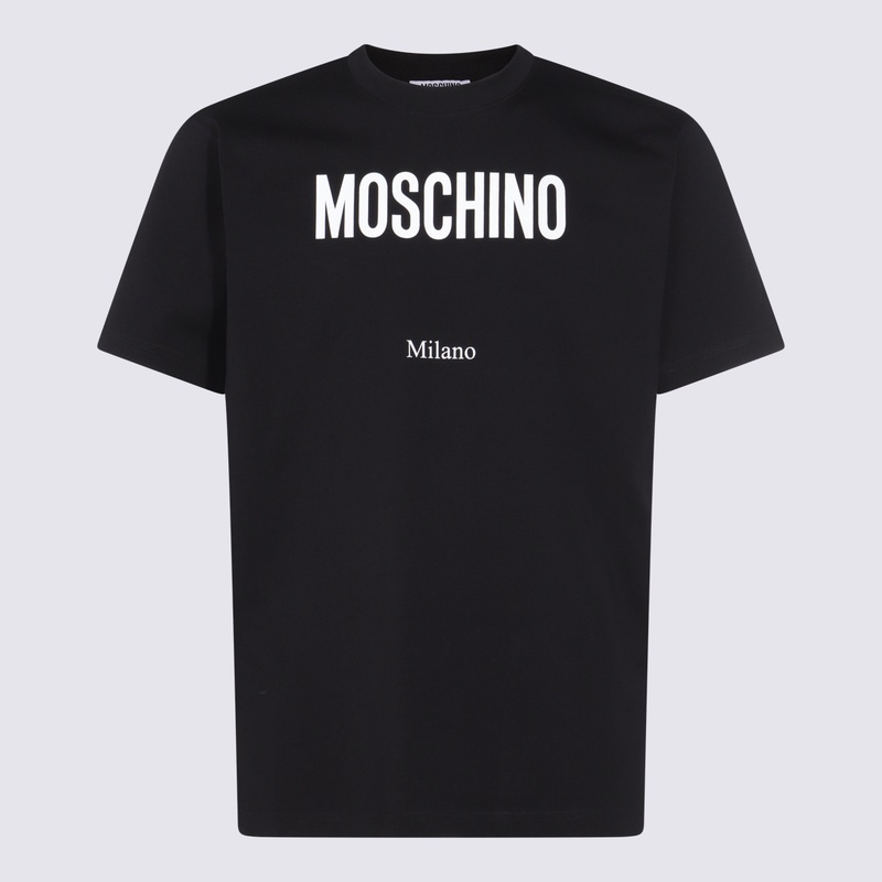 Moschino T-shirts and Polos Black