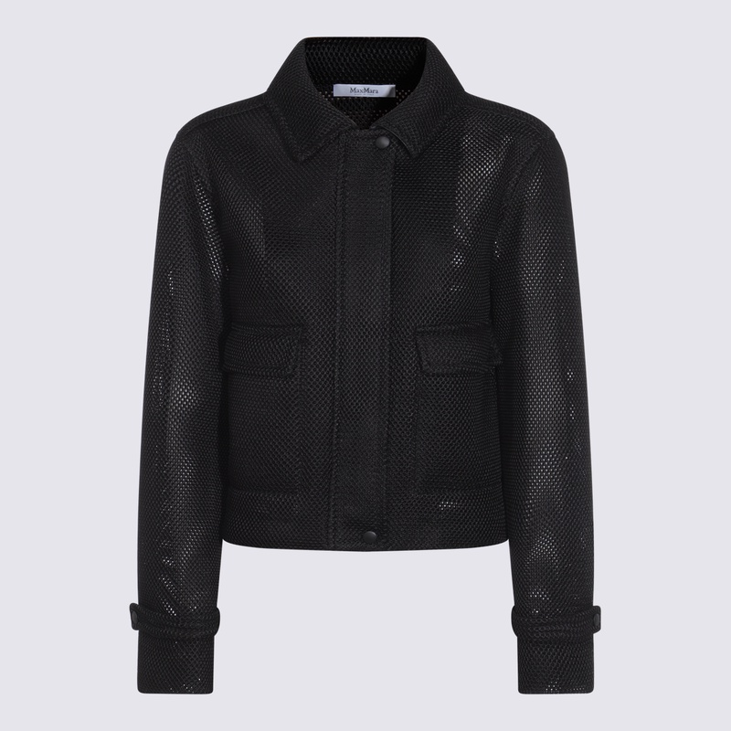 Max Mara Jackets Black