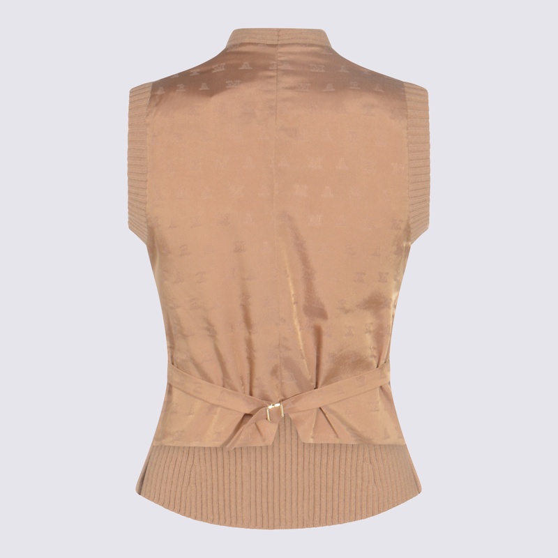 Max Mara Sweaters Camel