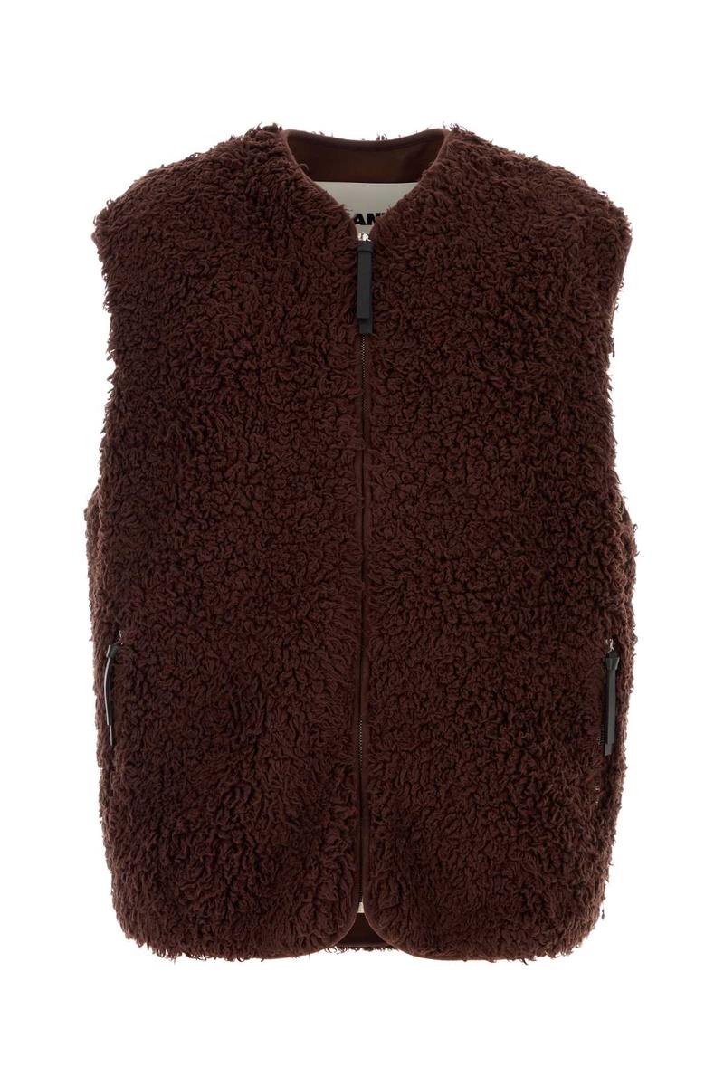 Chocolate teddy vest