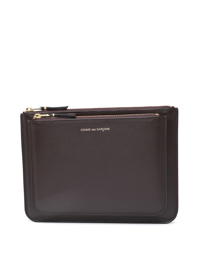 Brown leather bag