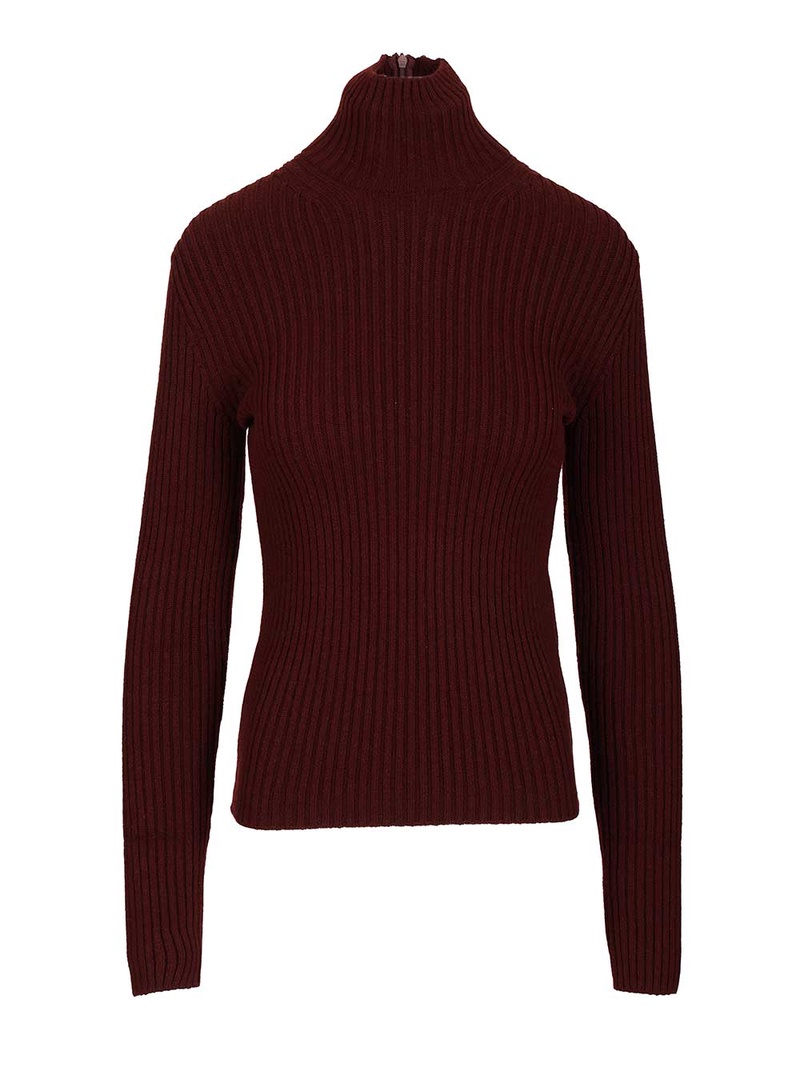 Wool and cashmere turtleneck sweater