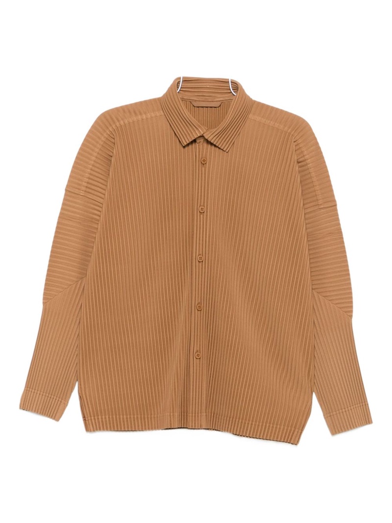 HOMME PLISSE' ISSEY MIYAKE Shirts Brown
