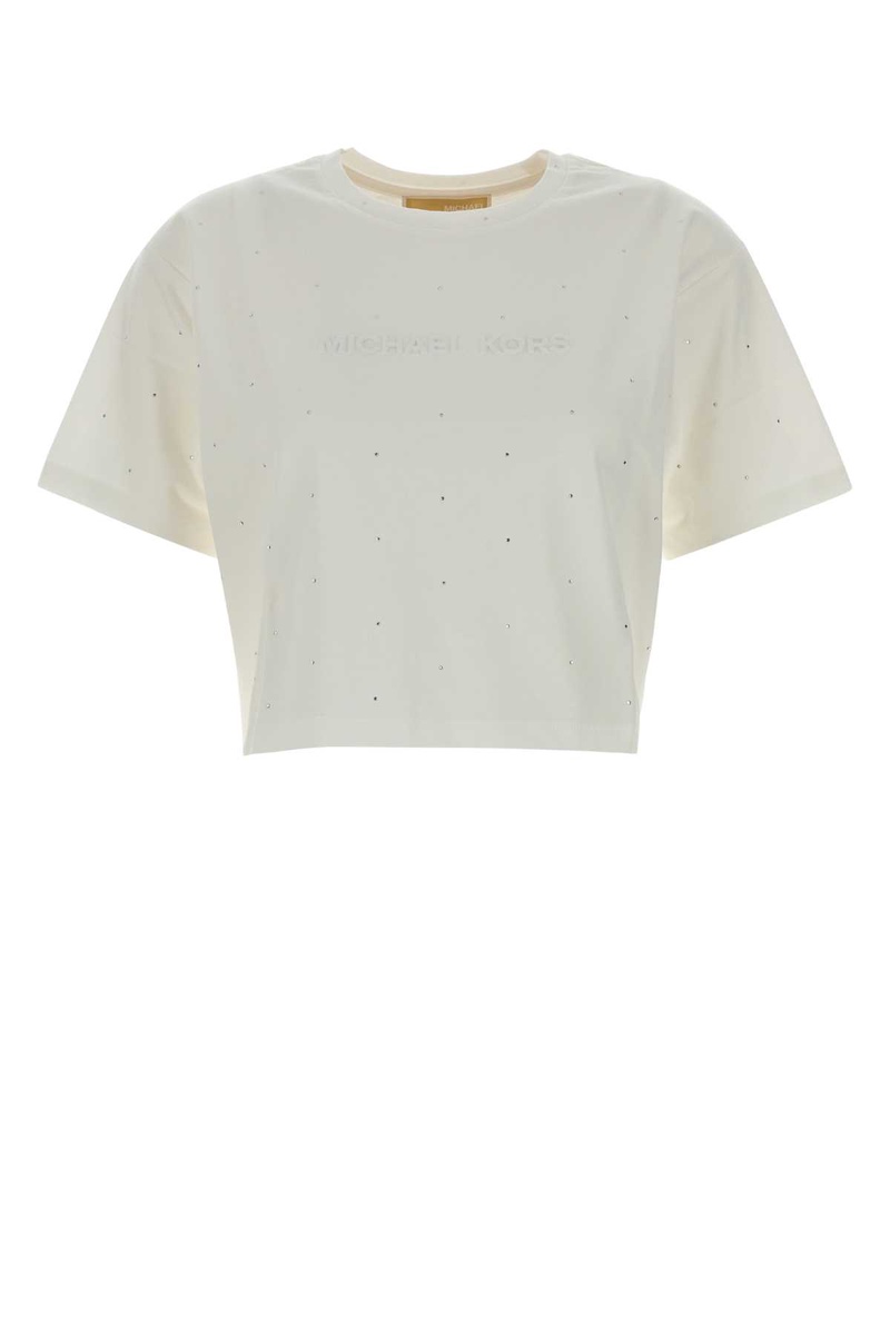 White cotton t-shirt