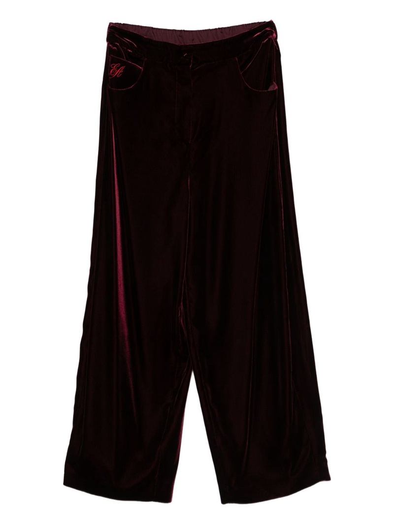 Emporio Armani Trousers Bordeaux