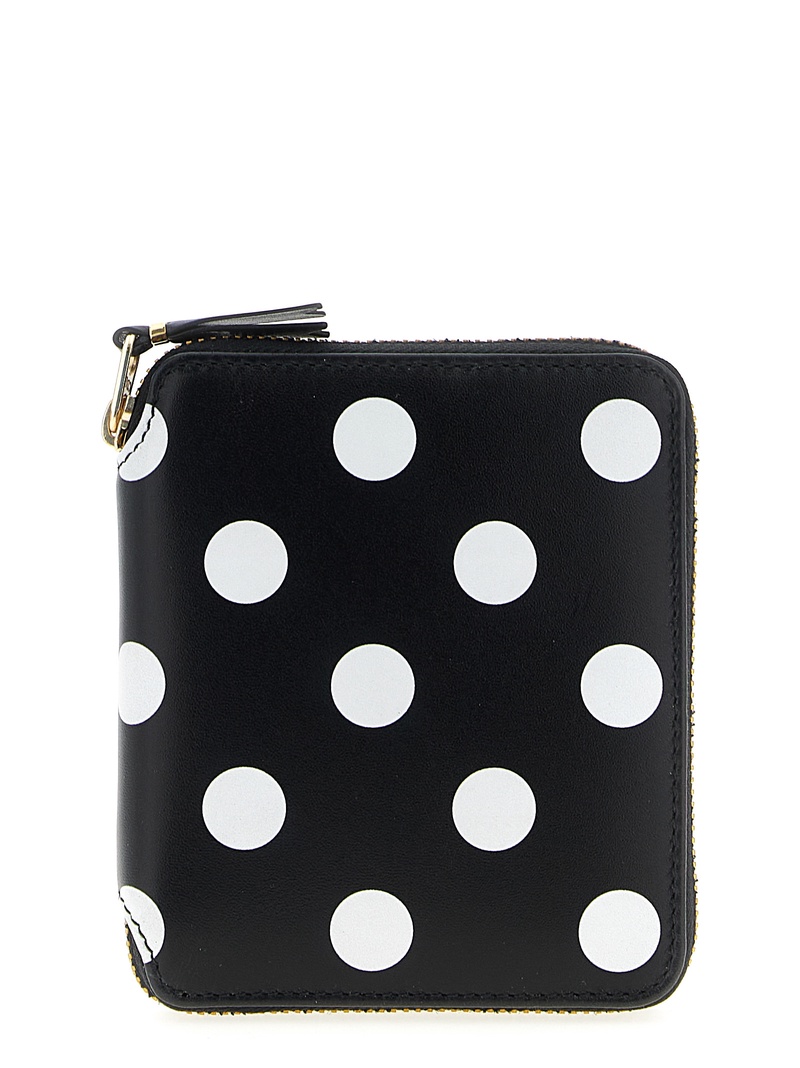 'Polka dots printed' wallet
