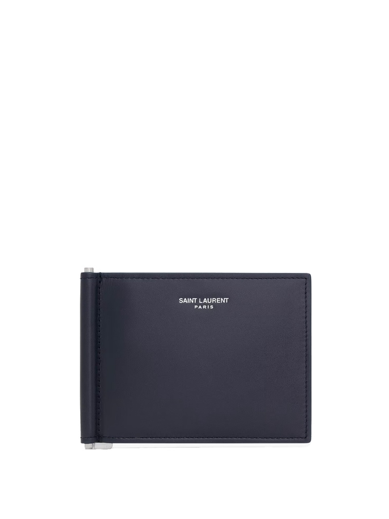 BILL CLIP WALLET IN SMOOTH LEATHER