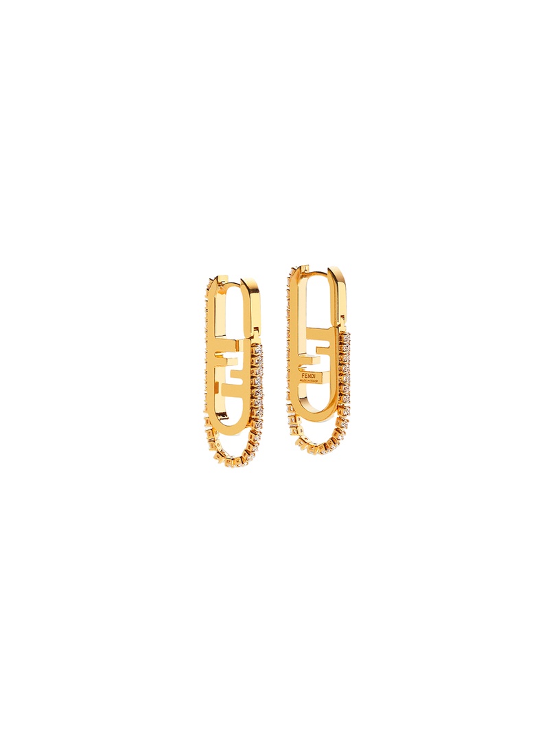 FENDI O`LOCK EARRINGS