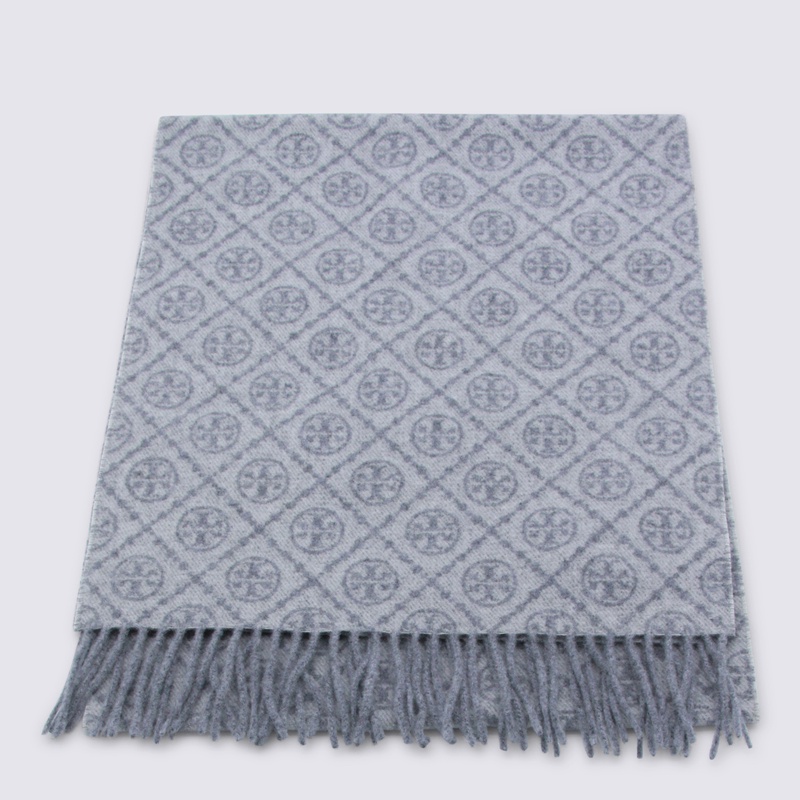Tory Burch Scarfs Grey