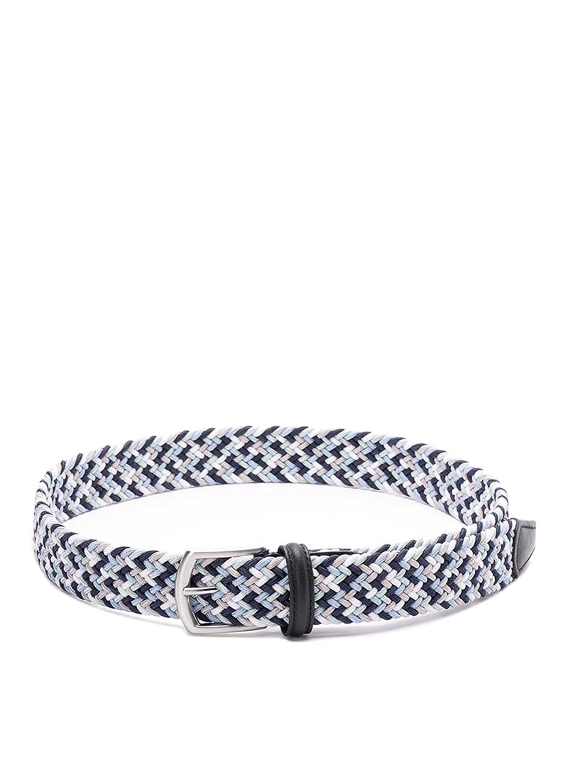 Classic  Multicolour Elastic Woven Belt