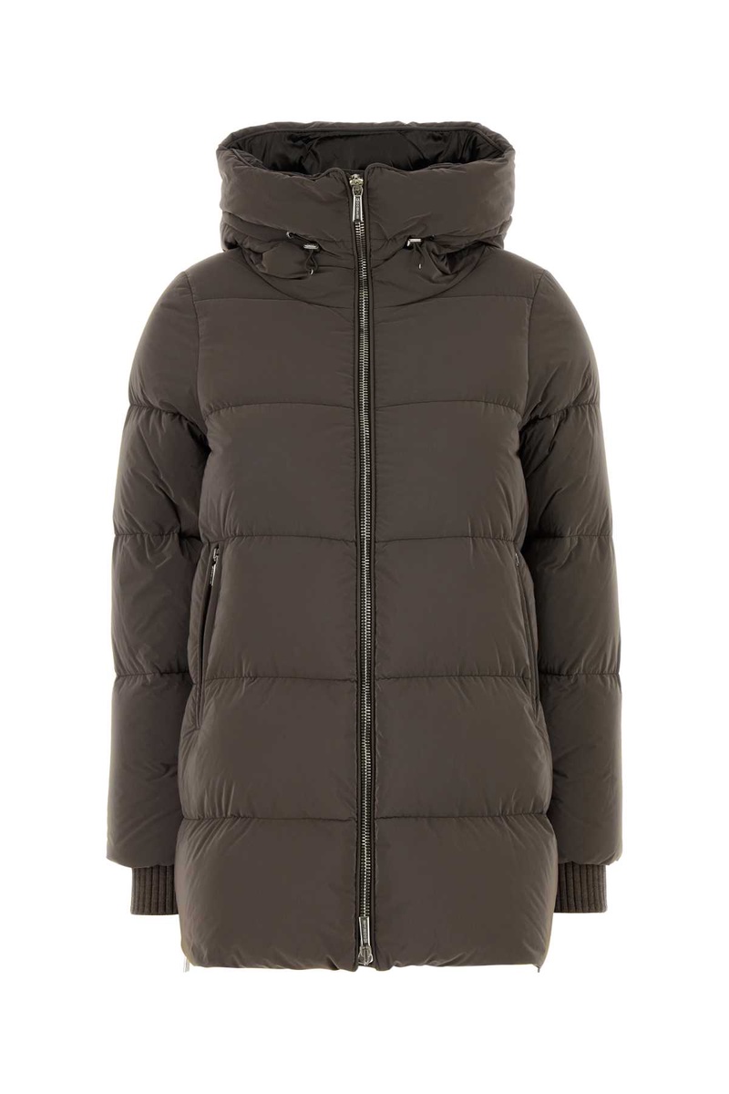 Brown nylon blend Carinzia down jacket