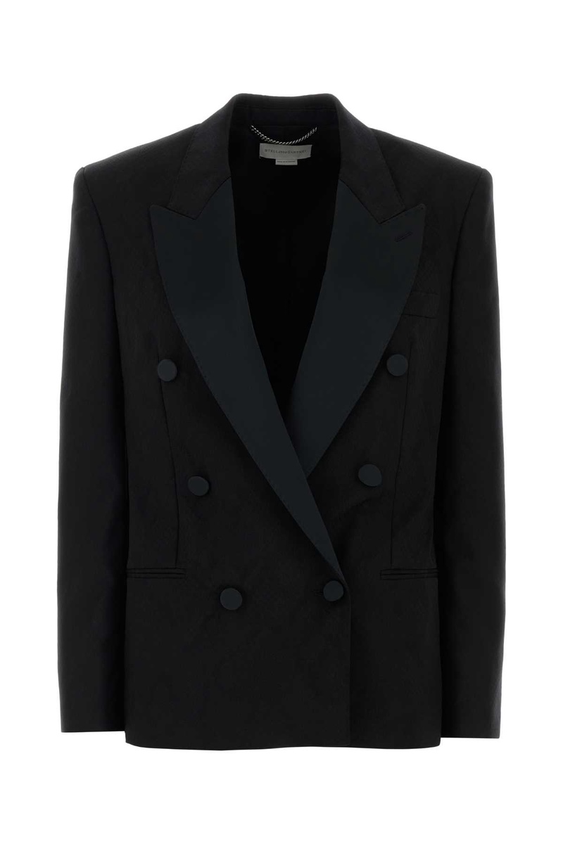 Black wool blazer