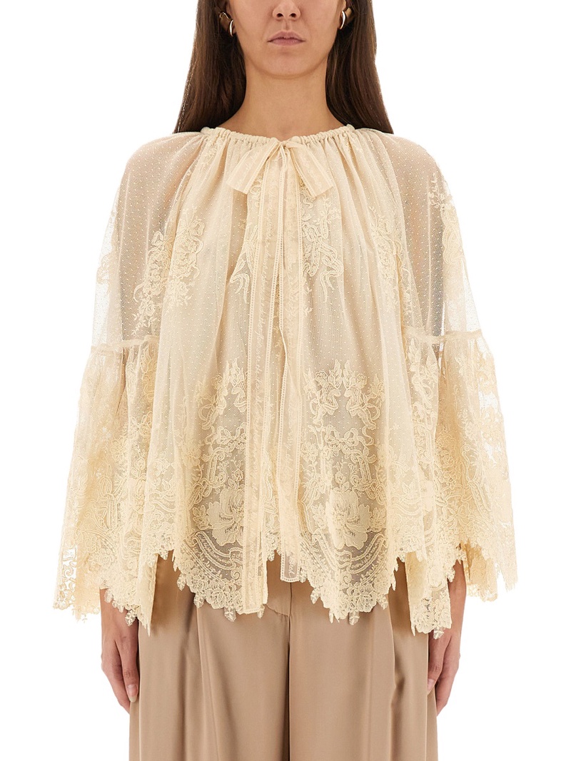 "HYPNOTIC" LACE BLOUSE