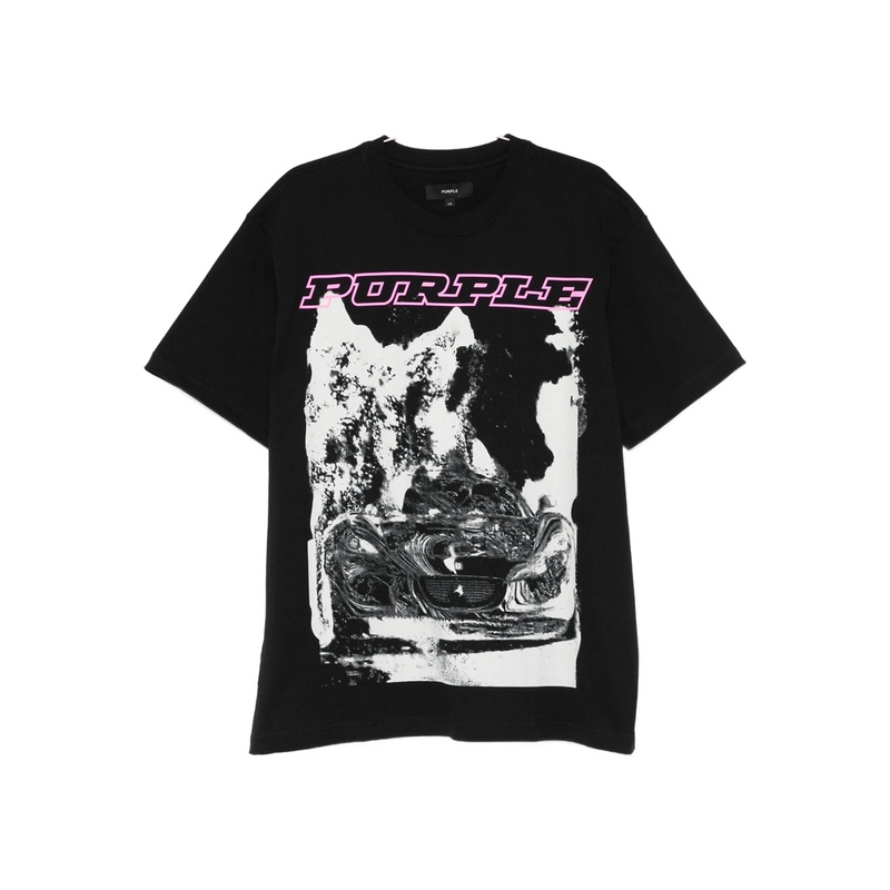 T-shirt Purple Brand