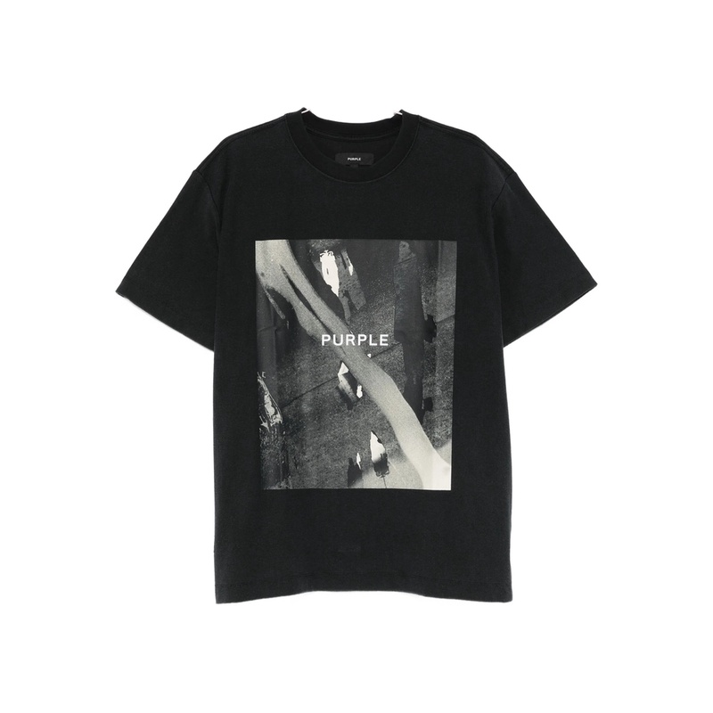T-shirt Purple Brand