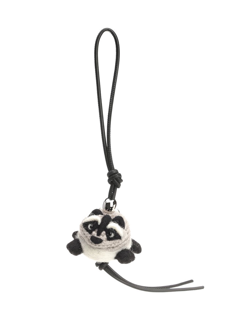 RACCOON FELT CHARM