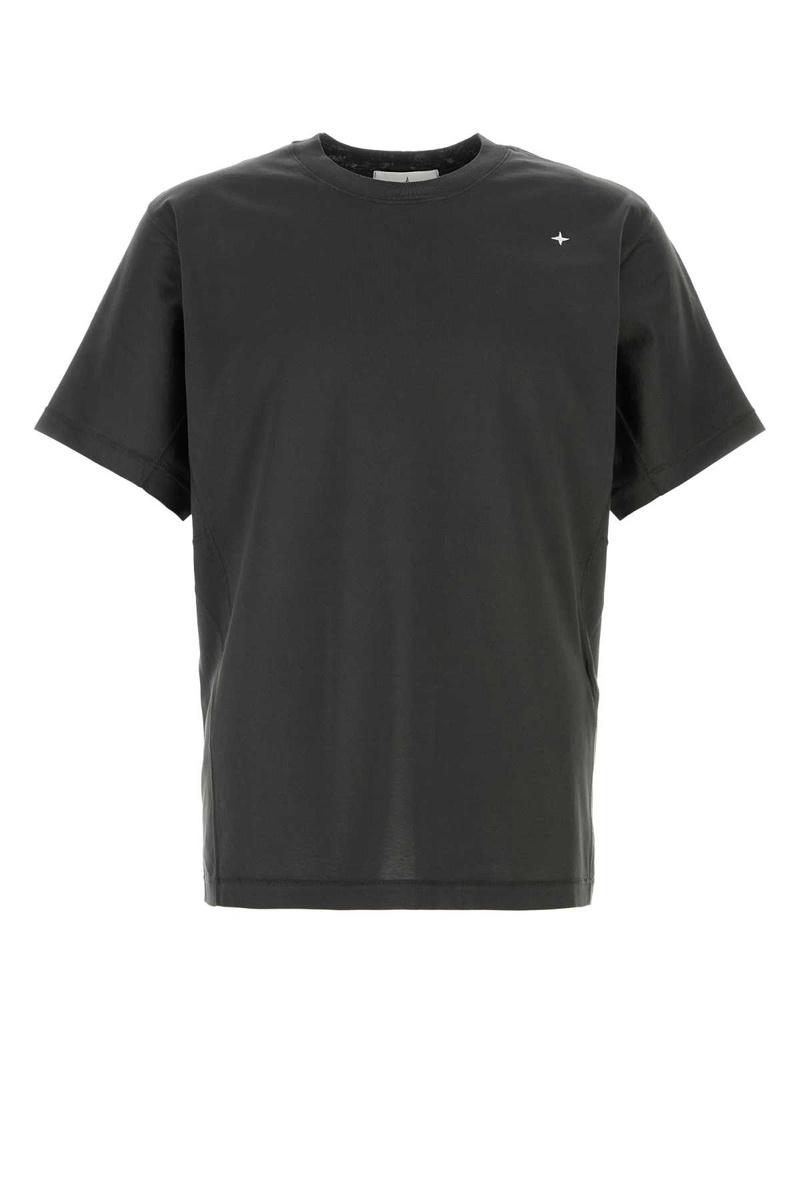 Charcoal cotton t-shirt