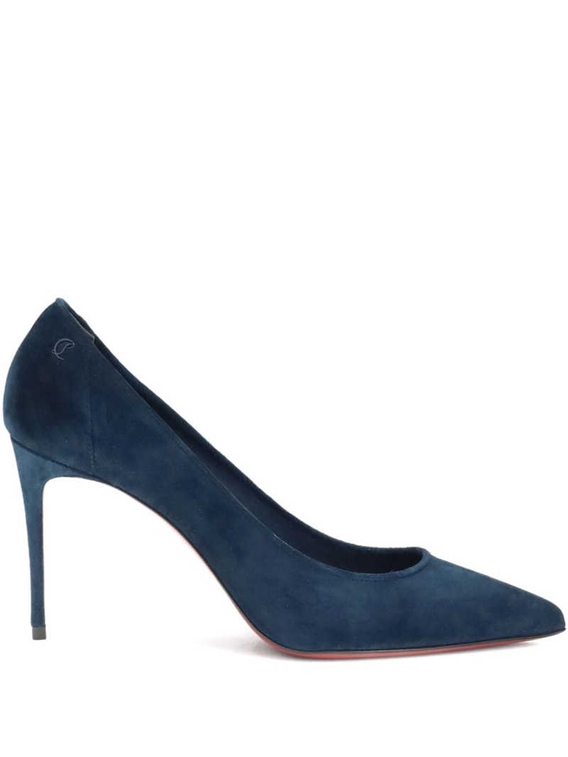 Christian Louboutin With Heel Blue