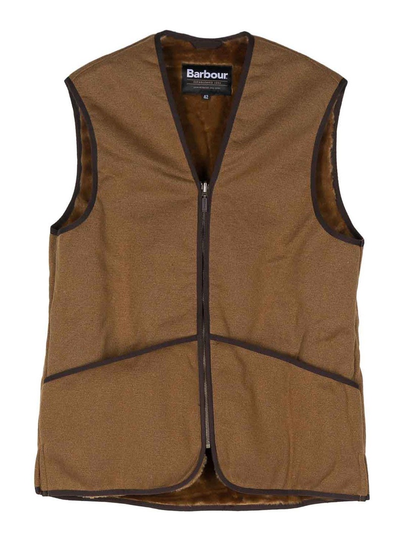 Brown Fleece Vest