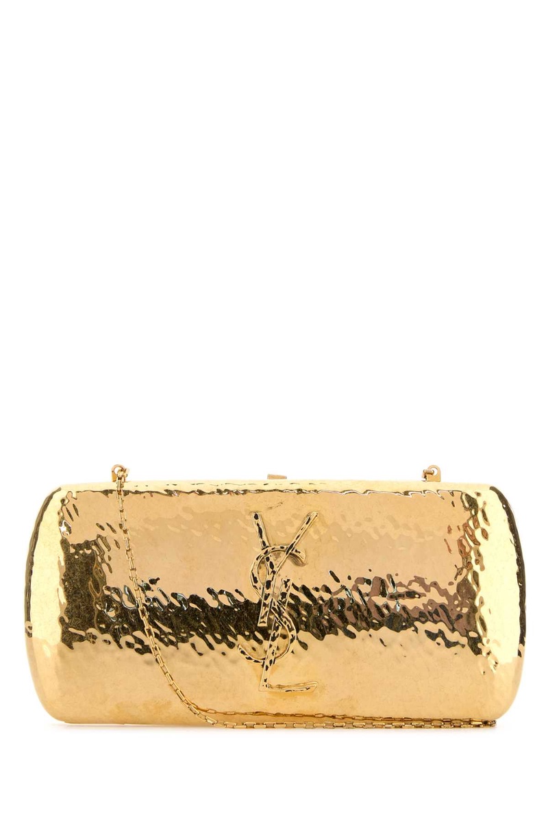 Gold metal Evening clutch