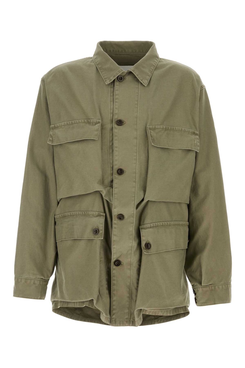 Sage green cotton jacket
