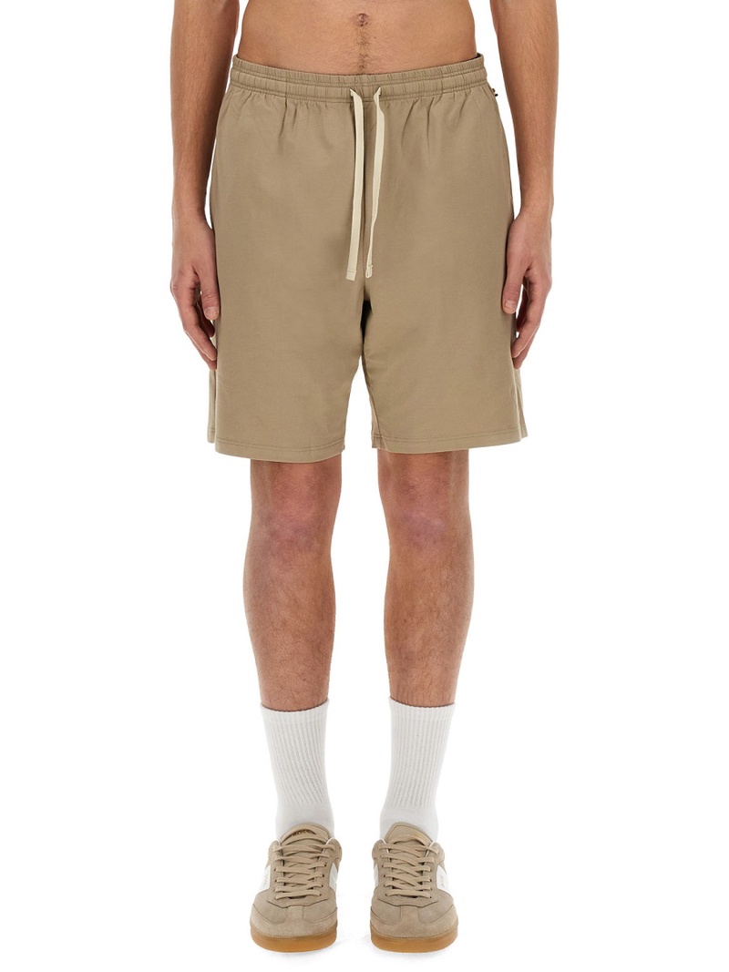 COTTON BERMUDA SHORTS