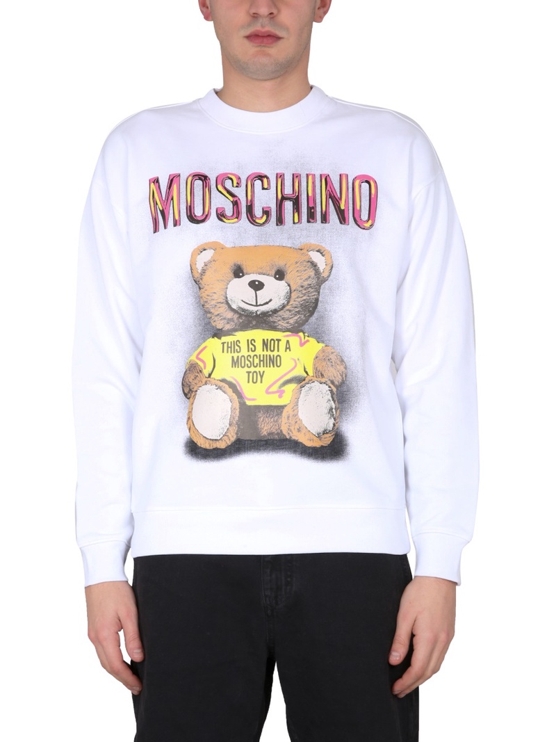 TEDDY PRINT SWEATSHIRT
