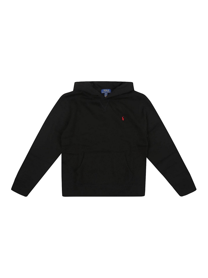 Ls Po Hood-Tops-Knit