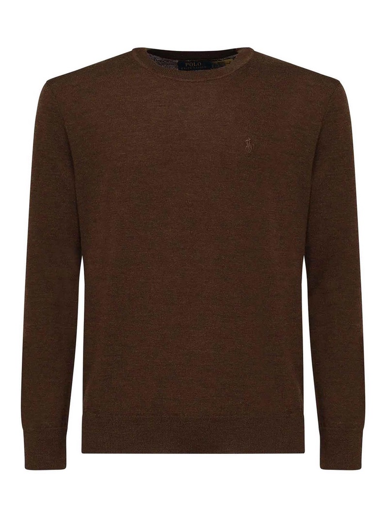 Wool Sweater With Logo