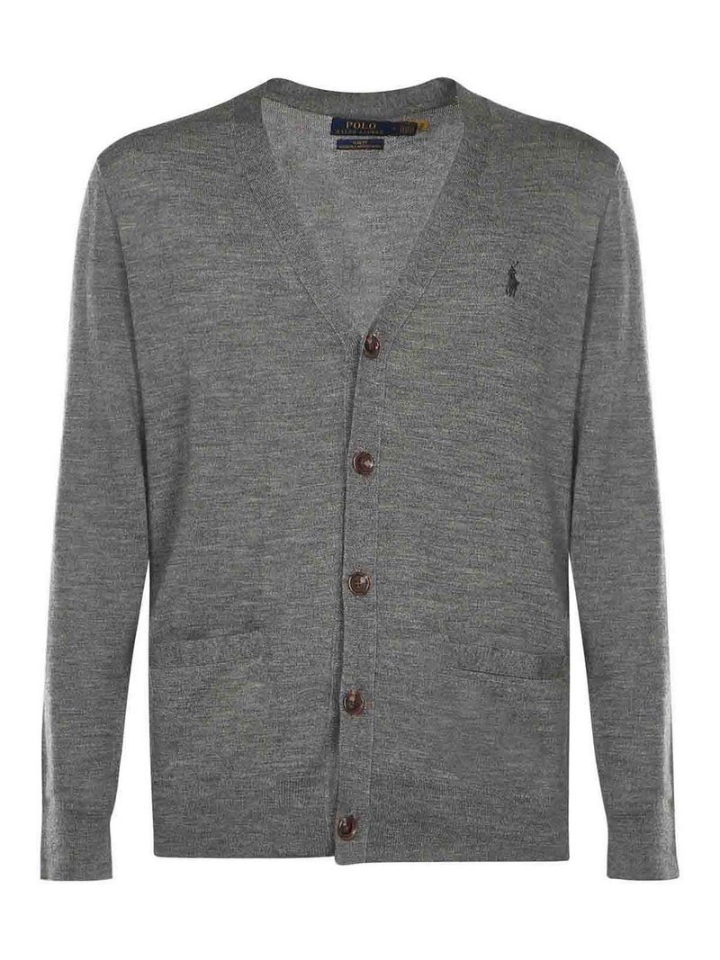Cardigan With Logo