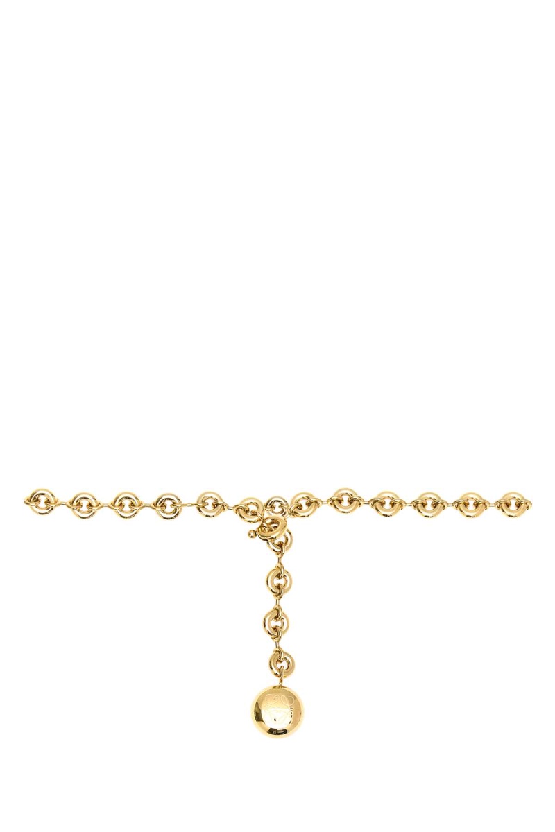 Gold metal Donut belt