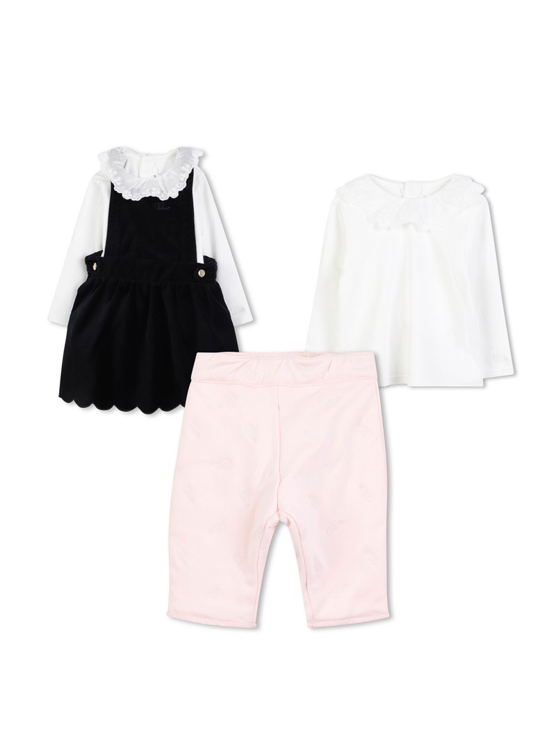 DRESS SET WITH T-SHIRT