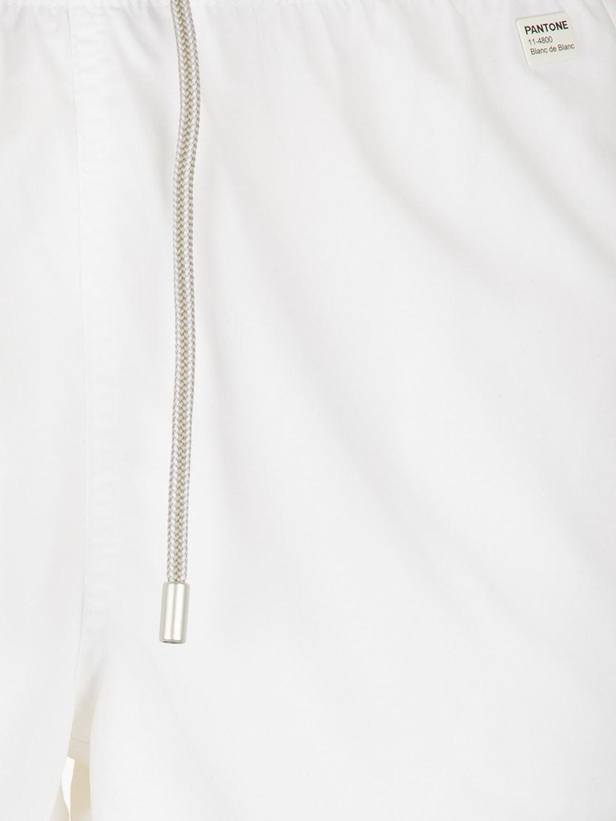 Pantone swim trunks in white LIGHTINGPANTONE01 (MC2 SAINT BARTH / スイムウェア ) | MC2 SAINT BARTH (エムシーツーセイントバース)(2)