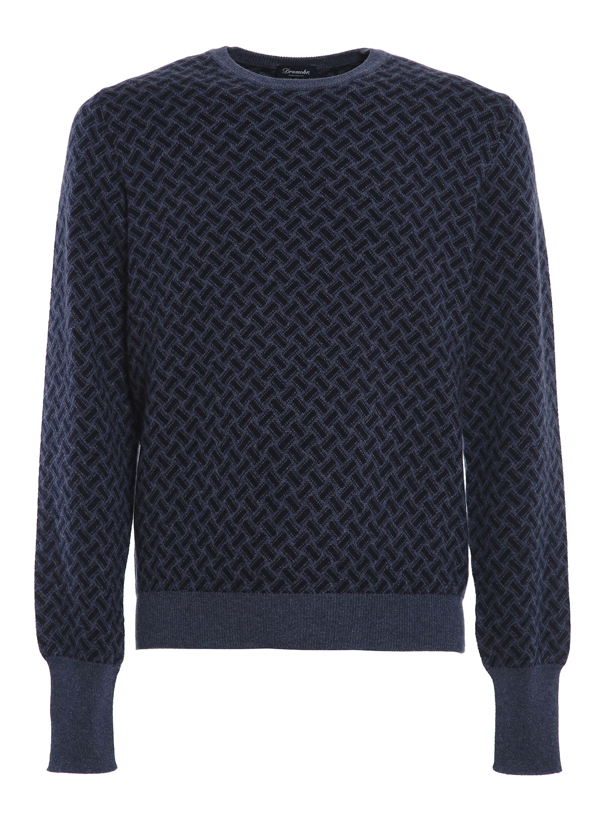 Biscuit pattern cashmere jumper D2K103AI71 (Drumohr / ニット・セーター・カーディガン ) | Drumohr (ドルモア)